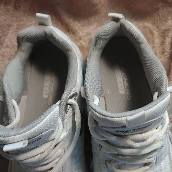 Skechers SN50081EW Men's Energy After Burn Athletic Sneaker White Size 9 - Picture 9 of 12